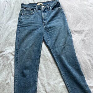Madewell Perfect Vintage Straight Jean Size 29
